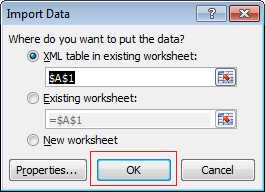 6. Select where do you want to add new data